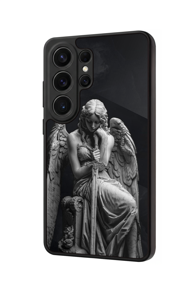 Samsung Galaxy S26 Ultra Uyumlu Melek Tasarımlı Glossy Premium Kılıf