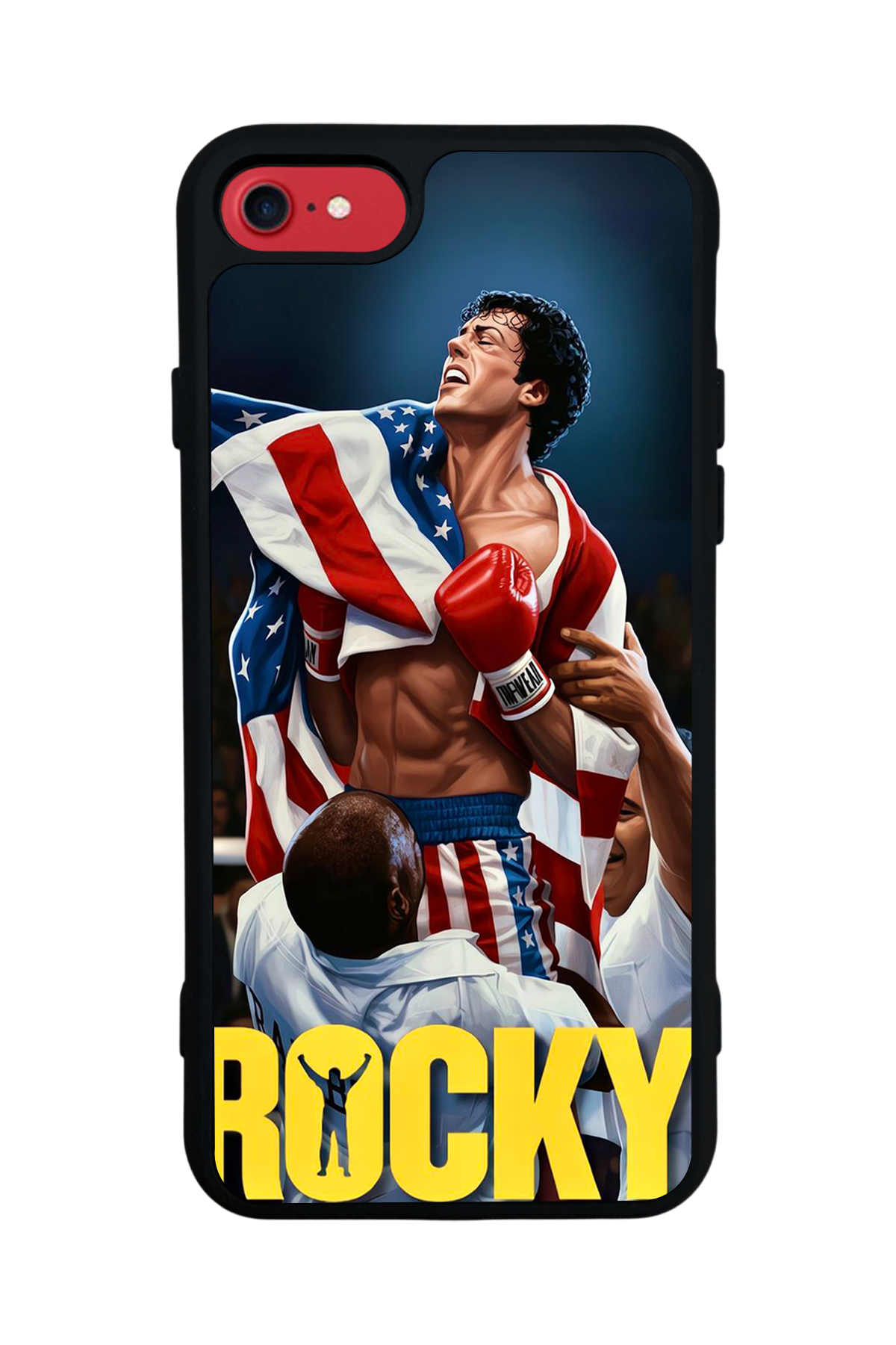 iPhone 8 Uyumlu Rocky Tasarımlı Glossy Premium Kılıf