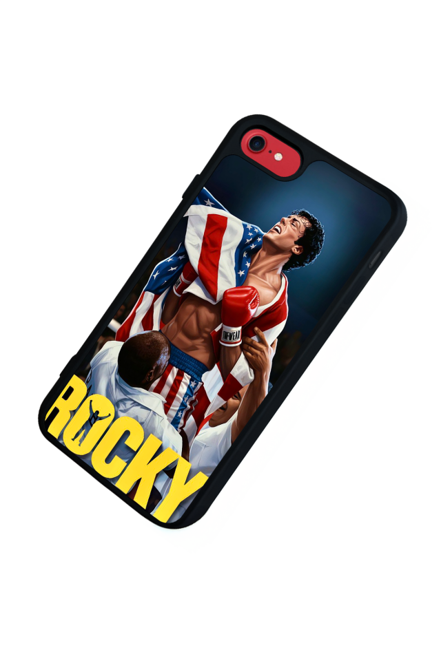 iPhone 8 Uyumlu Rocky Tasarımlı Glossy Premium Kılıf