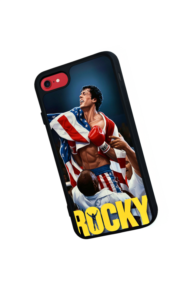 iPhone 8 Uyumlu Rocky Tasarımlı Glossy Premium Kılıf