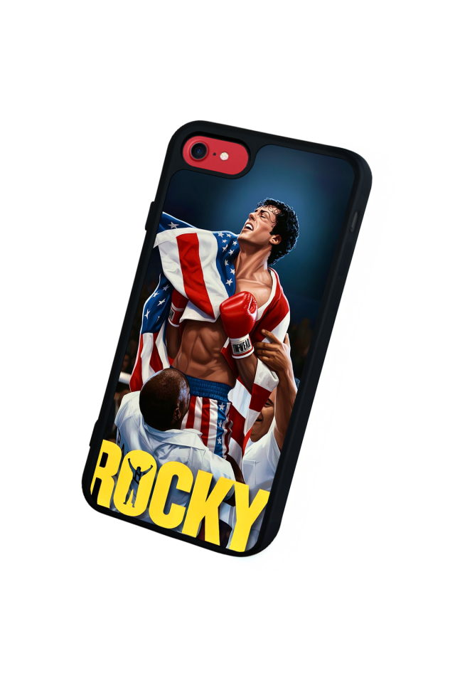 iPhone 8 Uyumlu Rocky Tasarımlı Glossy Premium Kılıf
