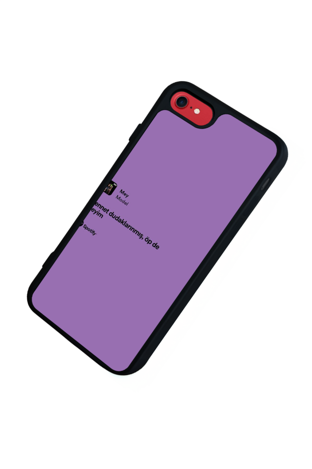 iPhone 7 Uyumlu Sarki Sozleri Tasarımlı Glossy Premium Kılıf