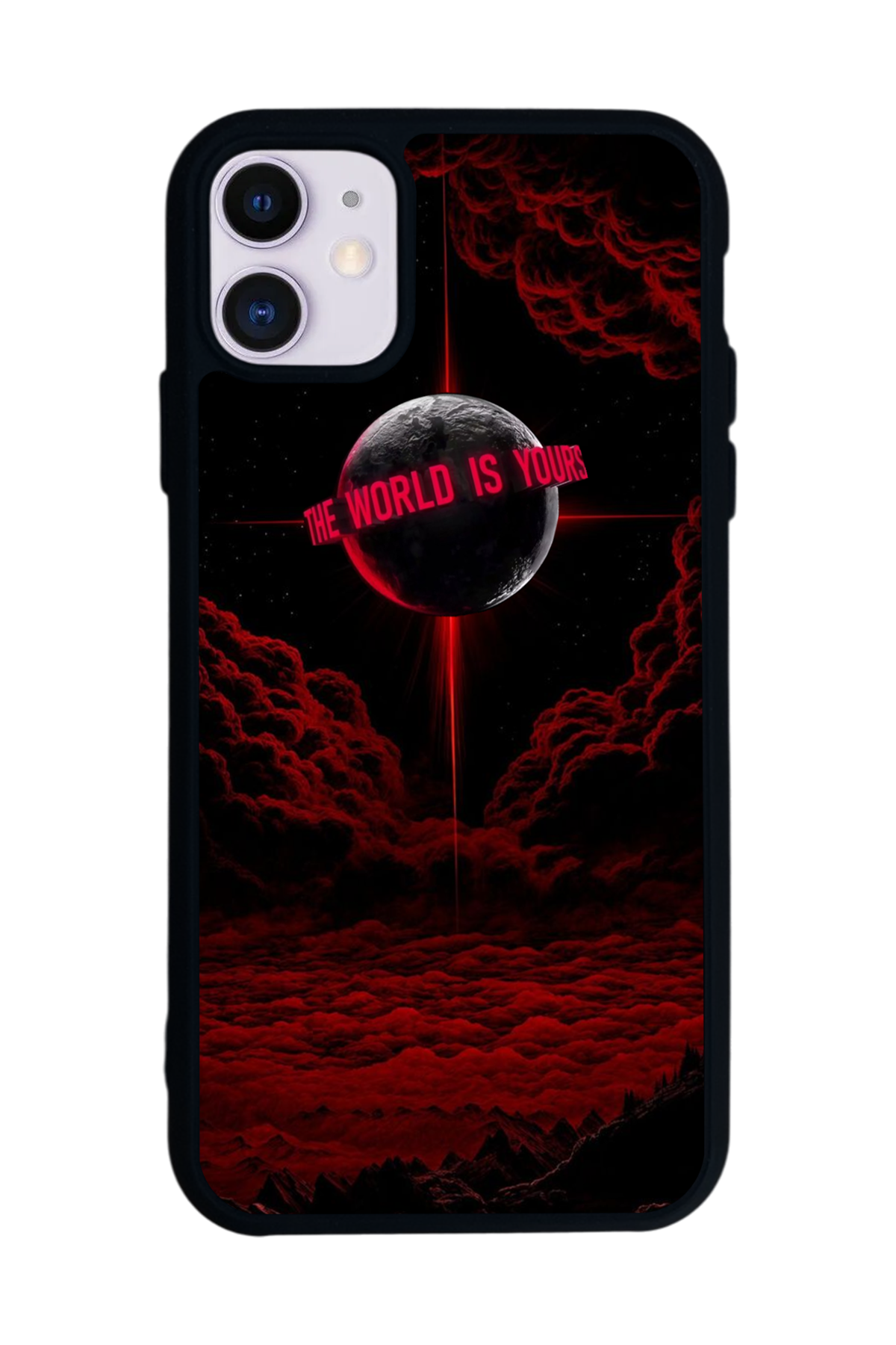 iPhone 11 Uyumlu Scarface Tasarımlı Glossy Premium Kılıf