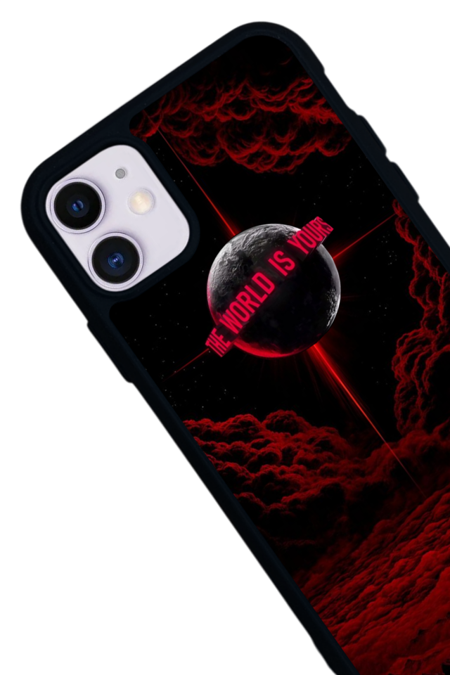 iPhone 11 Uyumlu Scarface Tasarımlı Glossy Premium Kılıf