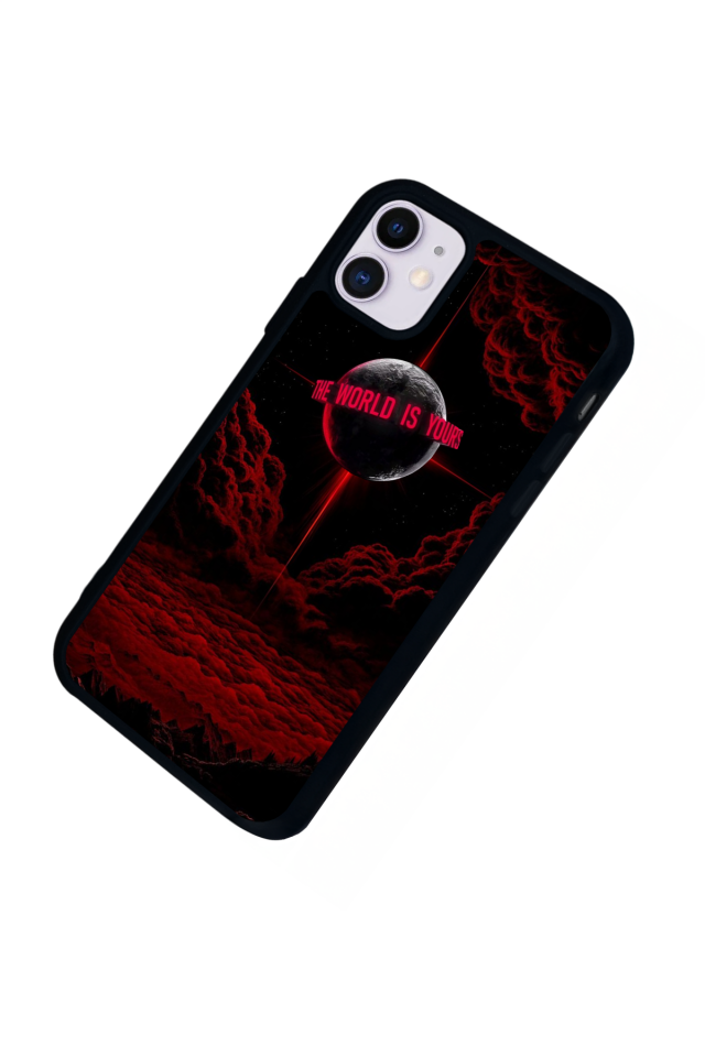 iPhone 11 Uyumlu Scarface Tasarımlı Glossy Premium Kılıf