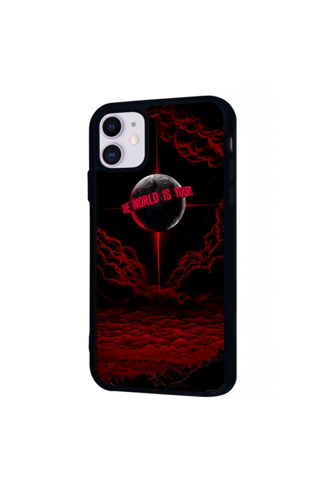 iPhone 11 Uyumlu Scarface Tasarımlı Glossy Premium Kılıf