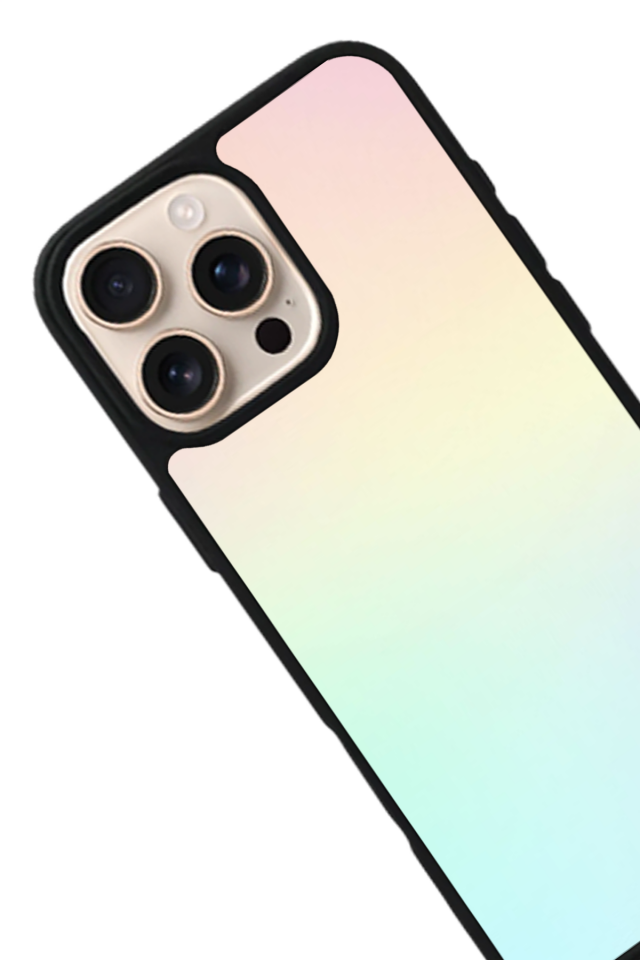 iPhone 16 Pro Uyumlu Soft Degrade Tasarımlı Glossy Premium Kılıf