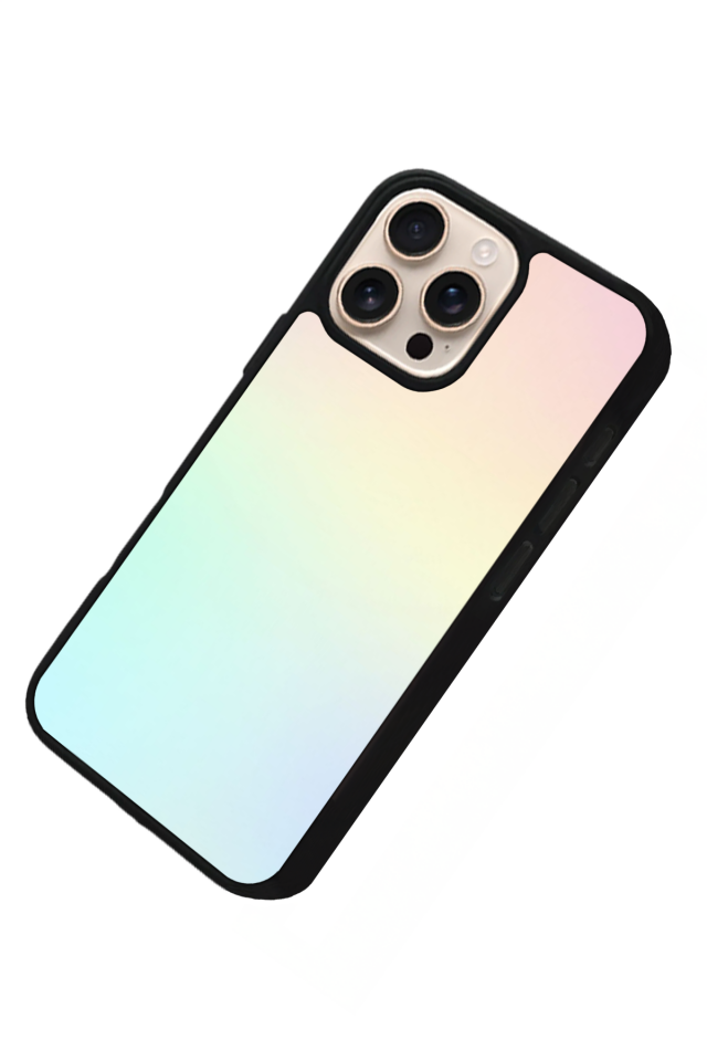 iPhone 16 Pro Uyumlu Soft Degrade Tasarımlı Glossy Premium Kılıf