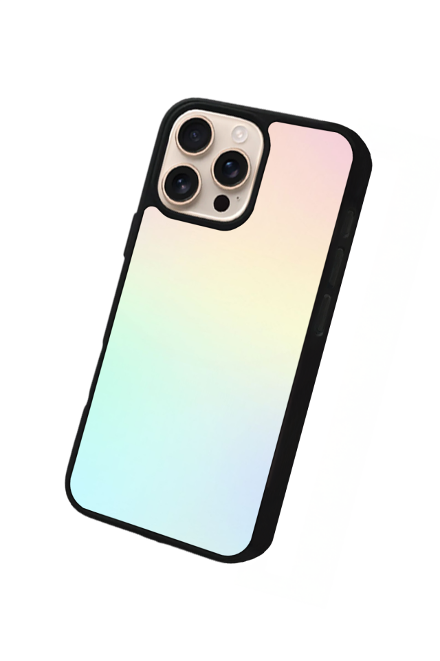 iPhone 16 Pro Uyumlu Soft Degrade Tasarımlı Glossy Premium Kılıf