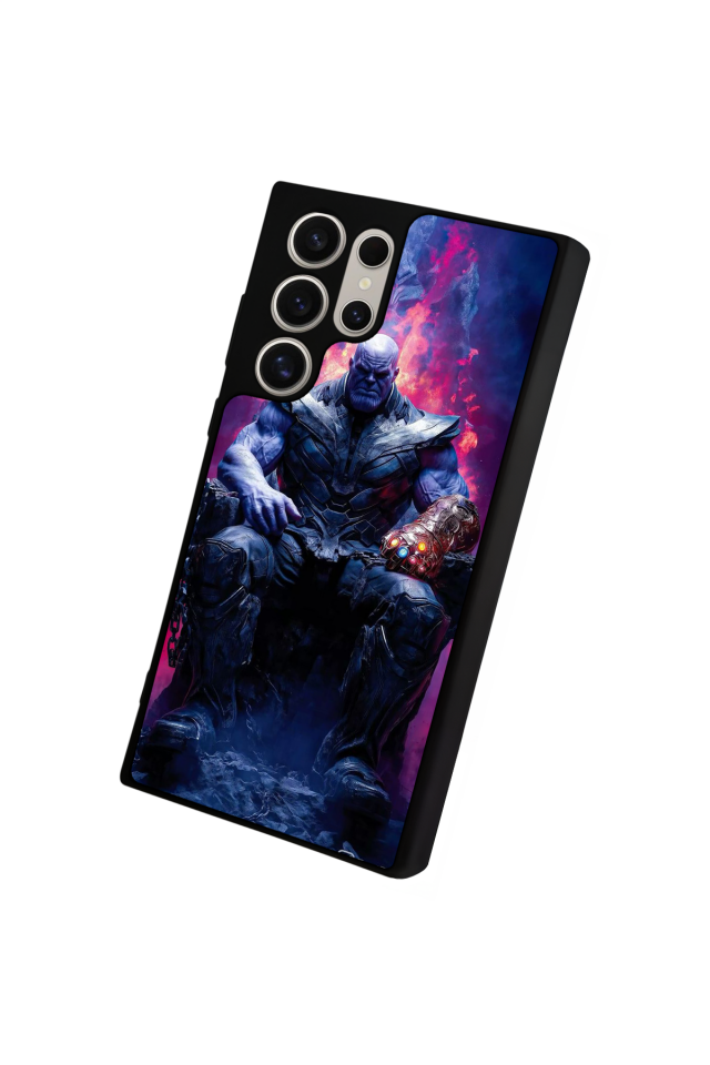Samsung Galaxy S23 Ultra Uyumlu Thanos Tasarımlı Glossy Premium Kılıf