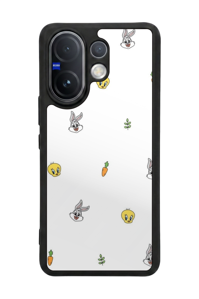 Vivo V60 Uyumlu Tweety Tasarımlı Glossy Premium Kılıf