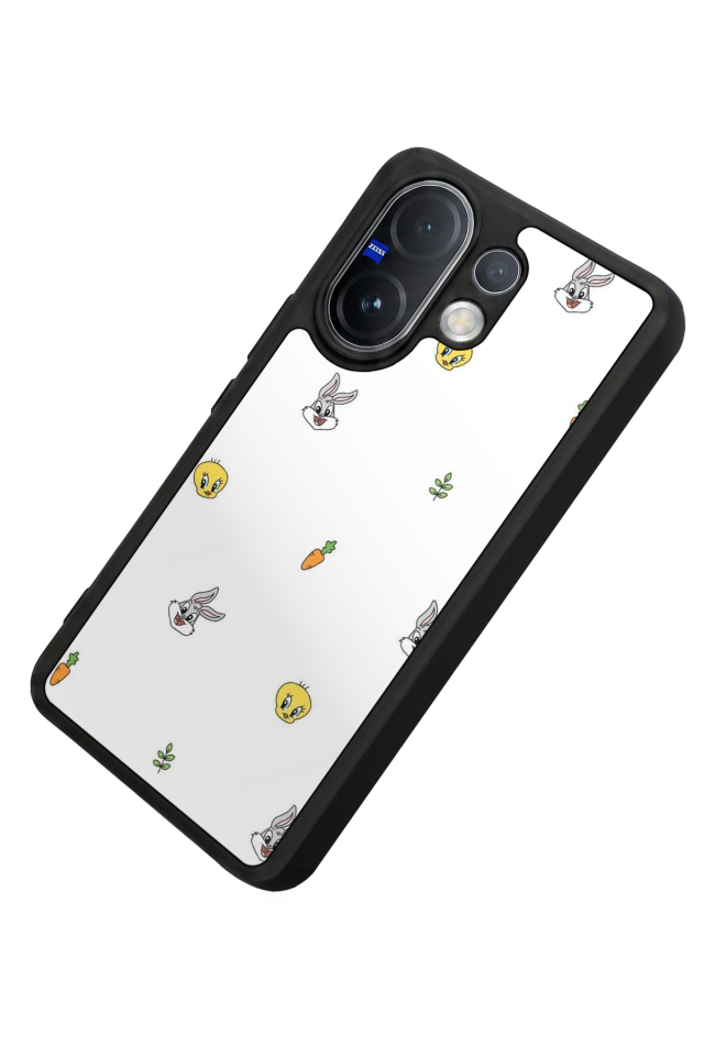 Vivo V60 Uyumlu Tweety Tasarımlı Glossy Premium Kılıf