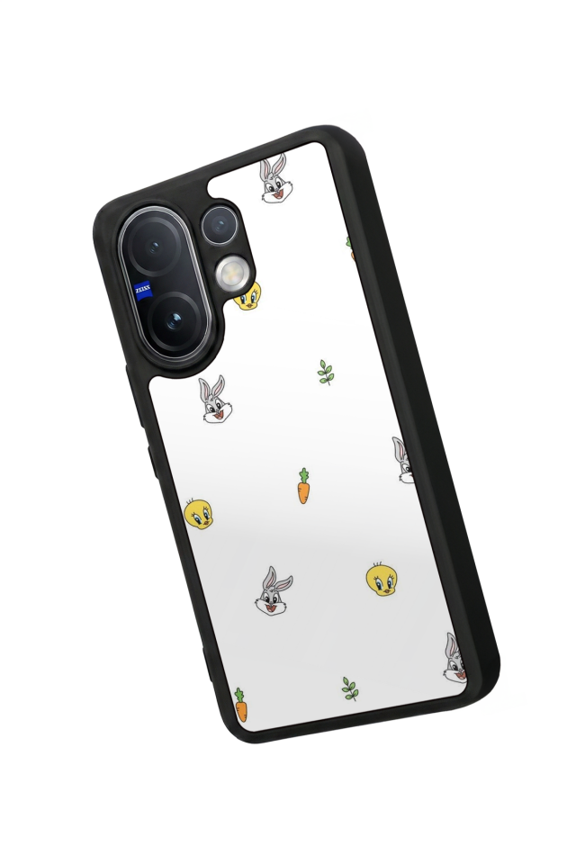 Vivo V60 Uyumlu Tweety Tasarımlı Glossy Premium Kılıf