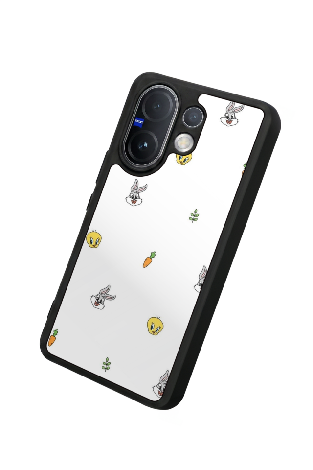 Vivo V60 Uyumlu Tweety Tasarımlı Glossy Premium Kılıf