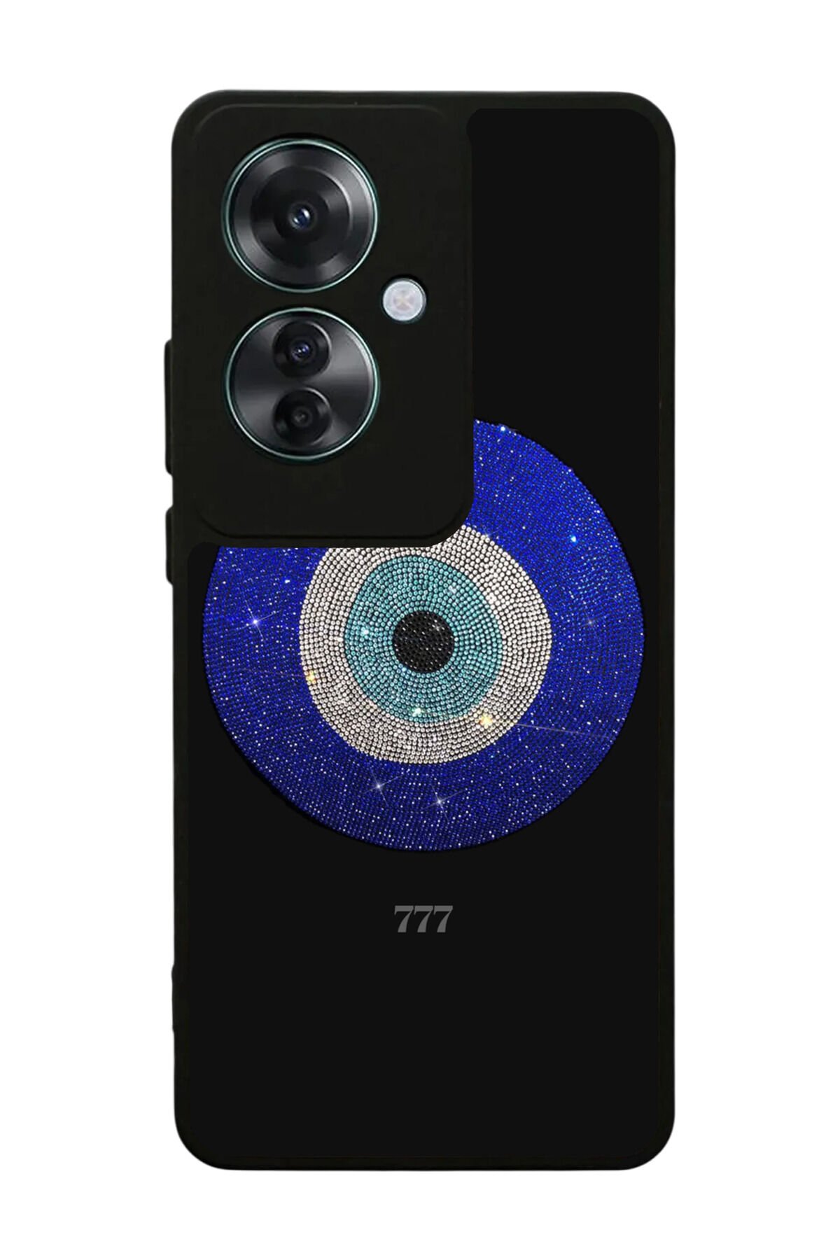 Oppo Reno 11F Uyumlu Nazar Tasarımlı Glossy Premium Kılıf