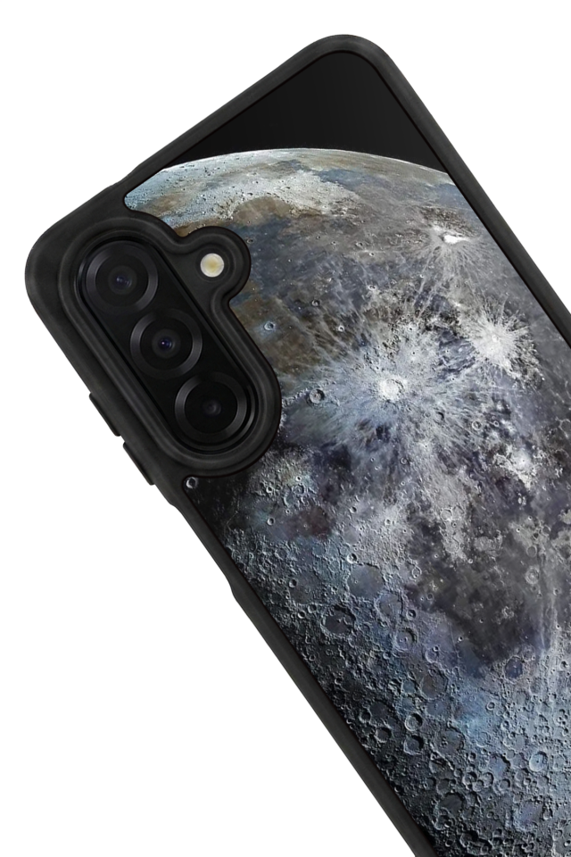 Samsung Galaxy A26 Uyumlu Ay Tasarımlı Glossy Premium Kılıf