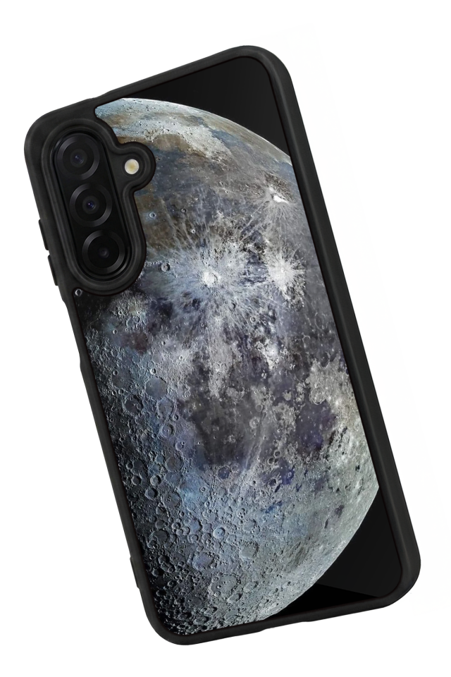 Samsung Galaxy A26 Uyumlu Ay Tasarımlı Glossy Premium Kılıf