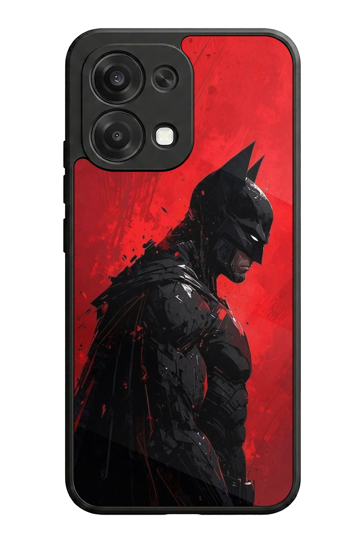 Oppo A6 Pro Uyumlu Batman Tasarımlı Glossy Premium Kılıf