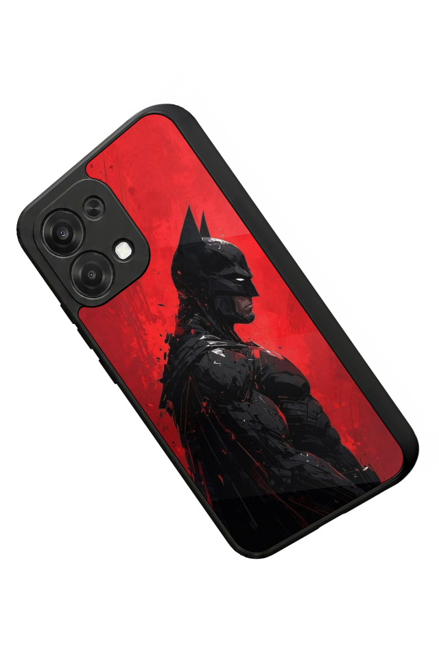 Oppo A6 Pro Uyumlu Batman Tasarımlı Glossy Premium Kılıf
