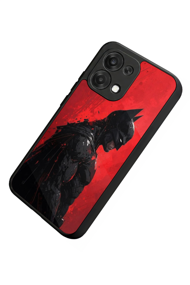 Oppo A6 Pro Uyumlu Batman Tasarımlı Glossy Premium Kılıf