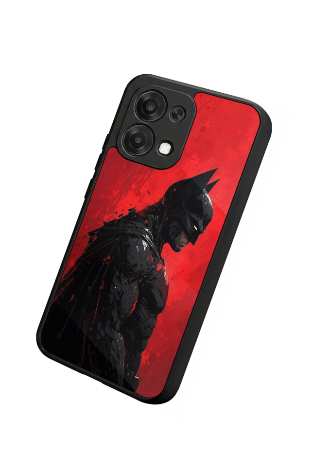 Oppo A6 Pro Uyumlu Batman Tasarımlı Glossy Premium Kılıf