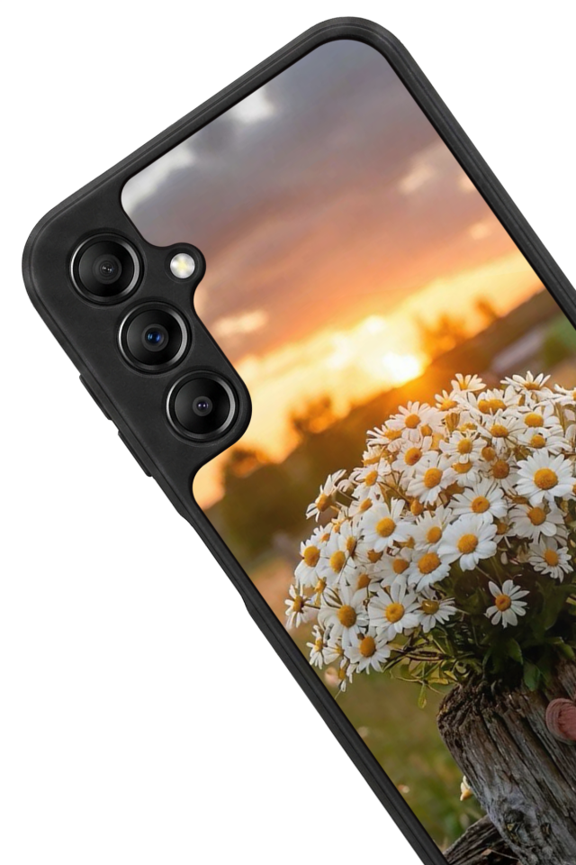 Samsung Galaxy A14 Uyumlu Cicek Tasarımlı Glossy Premium Kılıf