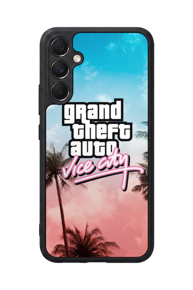 Samsung Galaxy M34 Uyumlu GTA Tasarımlı Glossy Premium Kılıf