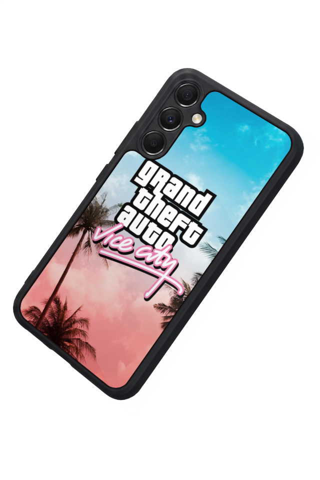 Samsung Galaxy M34 Uyumlu GTA Tasarımlı Glossy Premium Kılıf