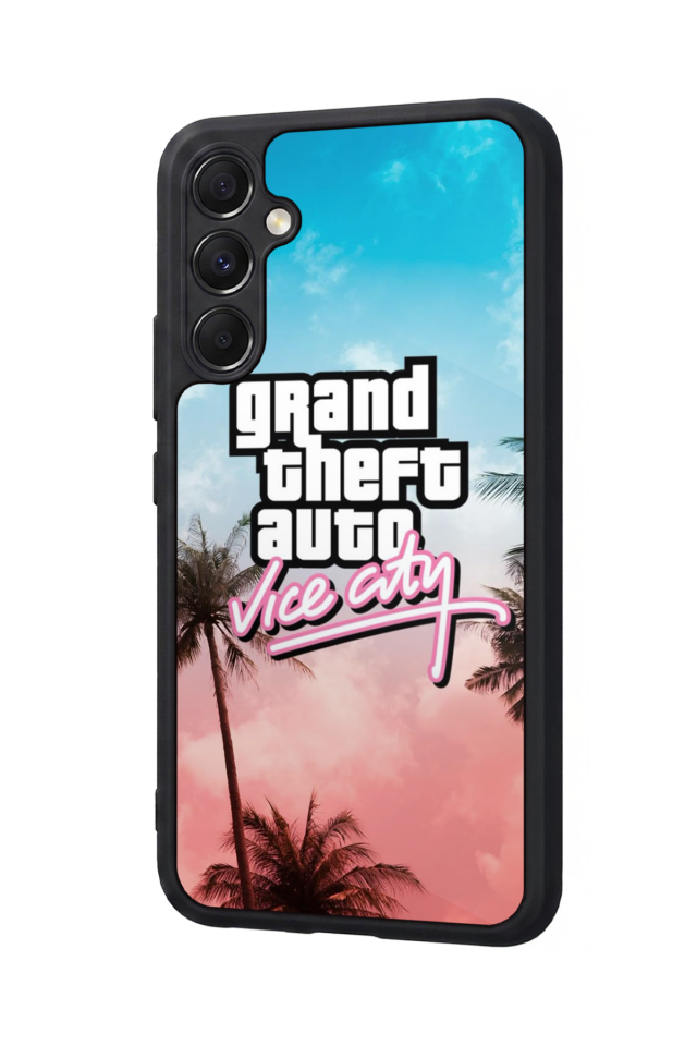 Samsung Galaxy M34 Uyumlu GTA Tasarımlı Glossy Premium Kılıf