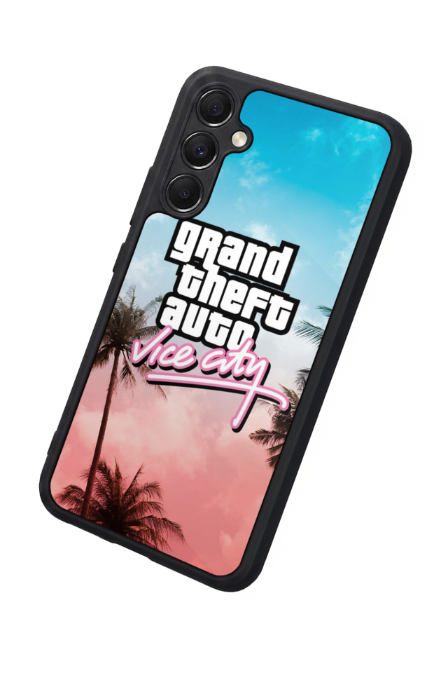 Samsung Galaxy M34 Uyumlu GTA Tasarımlı Glossy Premium Kılıf