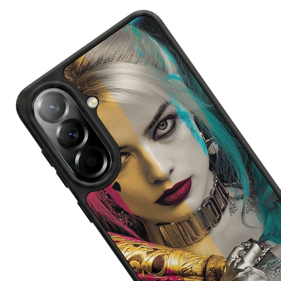 Samsung Galaxy A57 Uyumlu HarleyQueen Tasarımlı Glossy Premium Kılıf