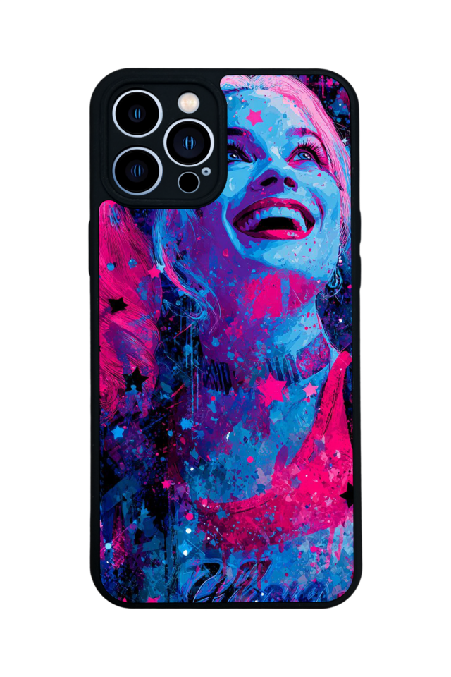 iPhone 12 Pro Max Uyumlu HarleyQueen Tasarımlı Glossy Premium Kılıf
