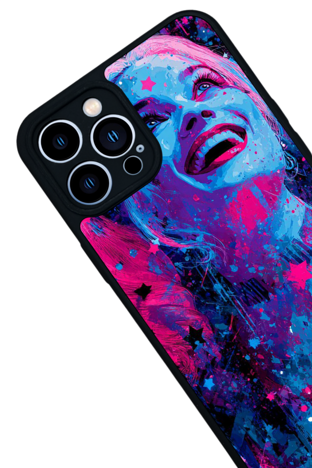 iPhone 12 Pro Max Uyumlu HarleyQueen Tasarımlı Glossy Premium Kılıf