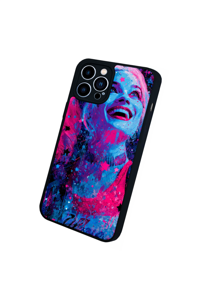 iPhone 12 Pro Max Uyumlu HarleyQueen Tasarımlı Glossy Premium Kılıf