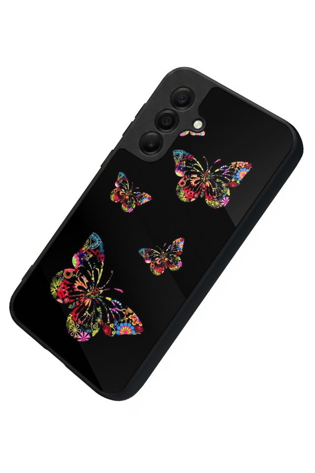 Samsung Galaxy A17 Uyumlu Kelebek Tasarımlı Glossy Premium Kılıf