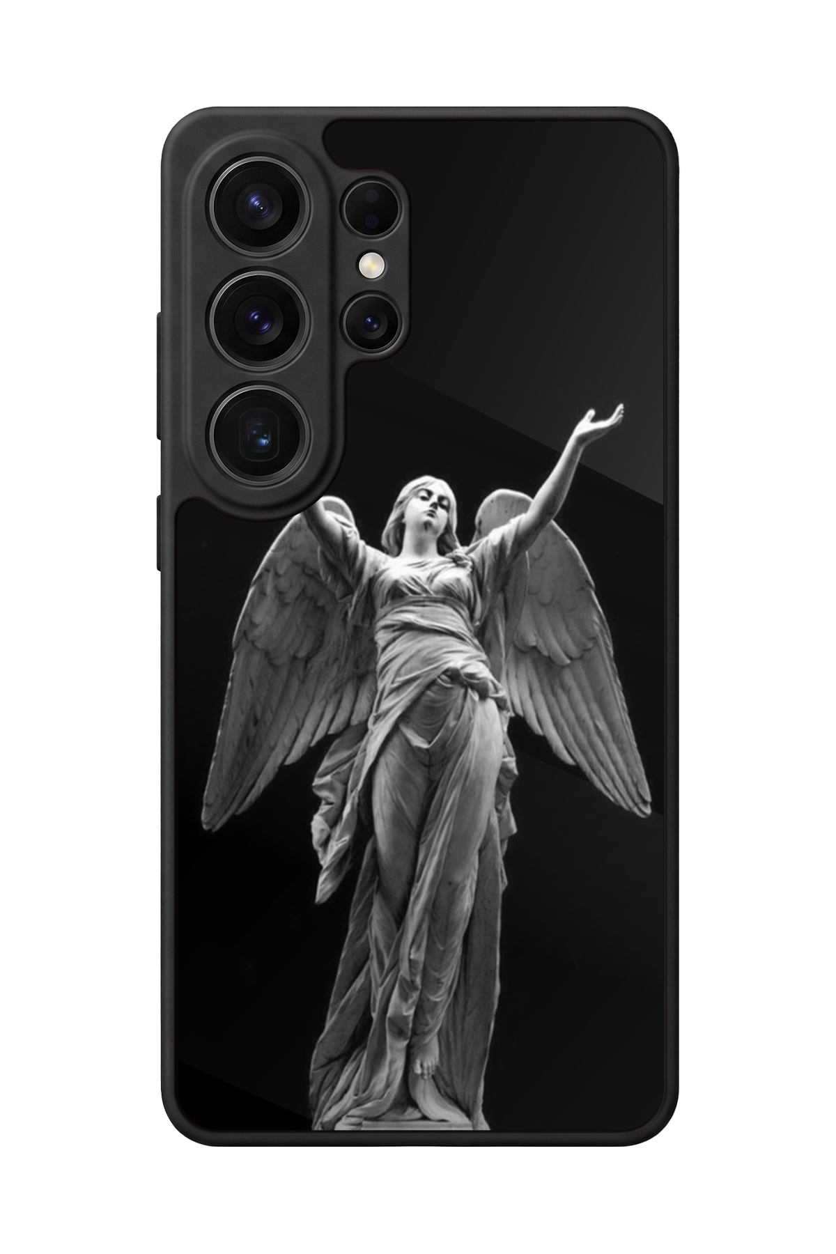 Samsung Galaxy S26 Ultra Uyumlu Melek Tasarımlı Glossy Premium Kılıf