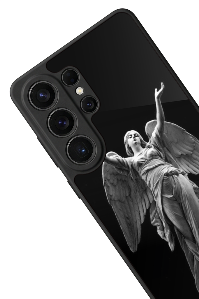 Samsung Galaxy S26 Ultra Uyumlu Melek Tasarımlı Glossy Premium Kılıf