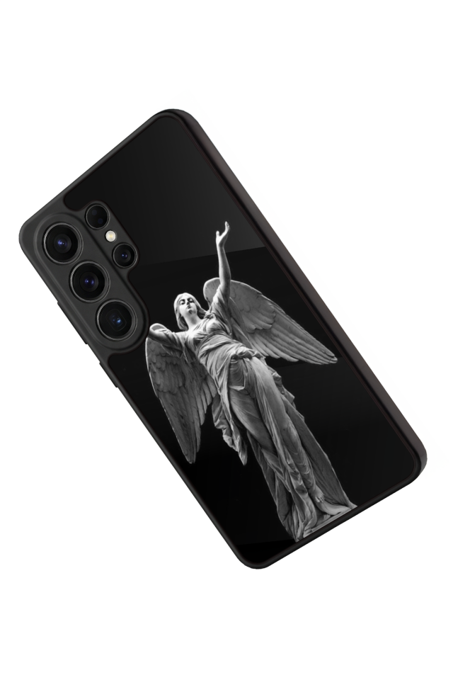 Samsung Galaxy S26 Ultra Uyumlu Melek Tasarımlı Glossy Premium Kılıf