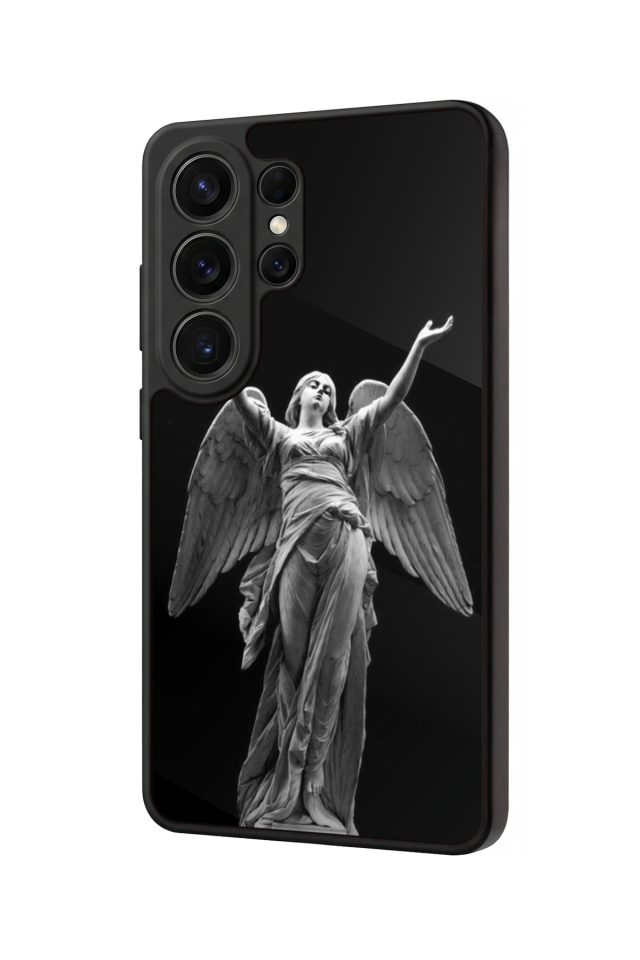 Samsung Galaxy S26 Ultra Uyumlu Melek Tasarımlı Glossy Premium Kılıf