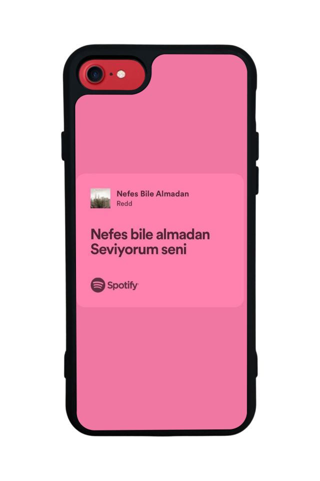 iPhone 7 Uyumlu Sarki Sozleri Tasarımlı Glossy Premium Kılıf