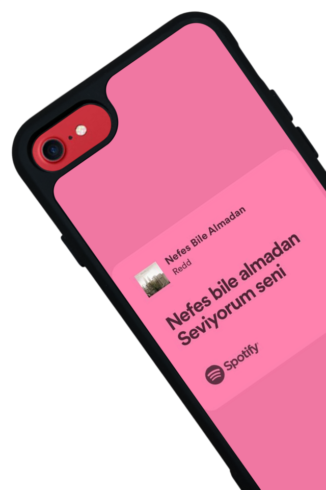 iPhone 7 Uyumlu Sarki Sozleri Tasarımlı Glossy Premium Kılıf