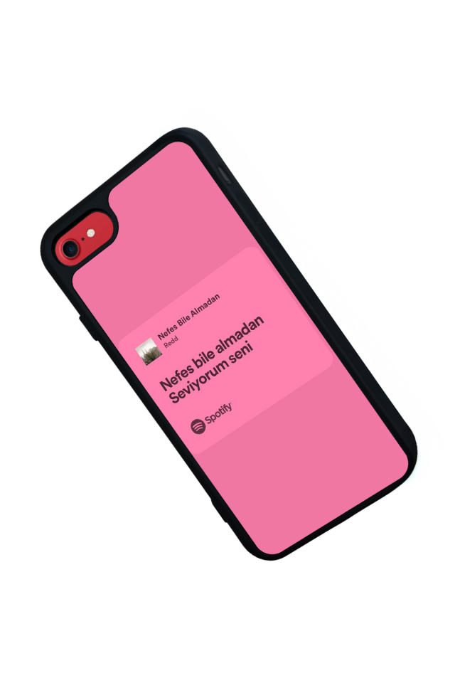 iPhone 7 Uyumlu Sarki Sozleri Tasarımlı Glossy Premium Kılıf