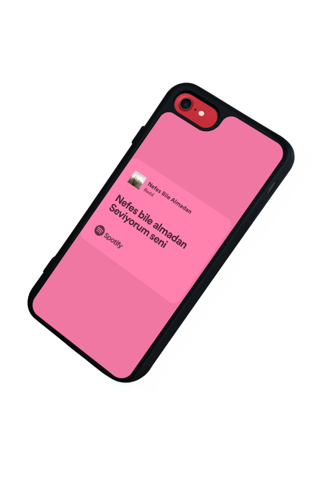 iPhone 7 Uyumlu Sarki Sozleri Tasarımlı Glossy Premium Kılıf