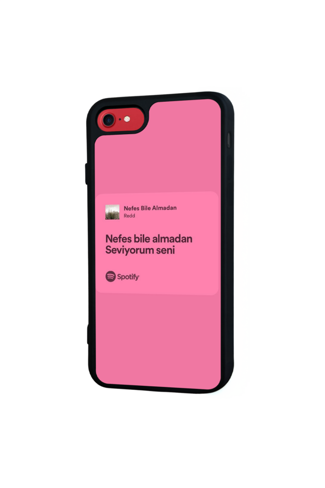 iPhone 7 Uyumlu Sarki Sozleri Tasarımlı Glossy Premium Kılıf