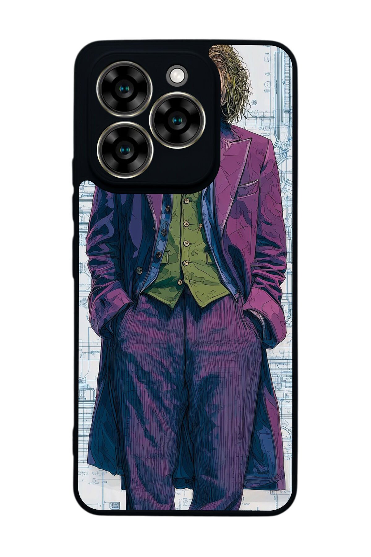 Reeder S919 Uyumlu Joker Tasarımlı Glossy Premium Kılıf