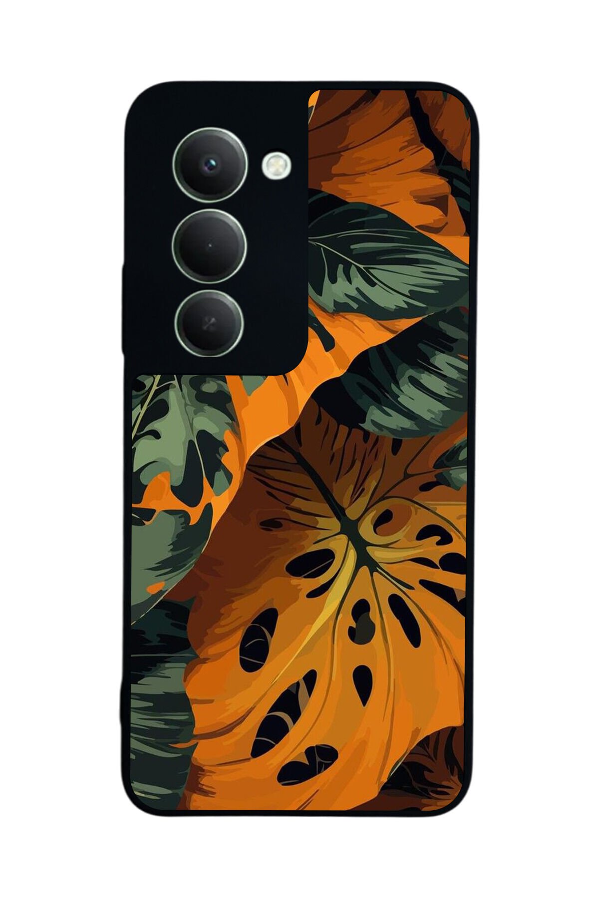 Xiaomi Redmi 15 5G Uyumlu Botanik Tasarımlı Glossy Premium Kılıf