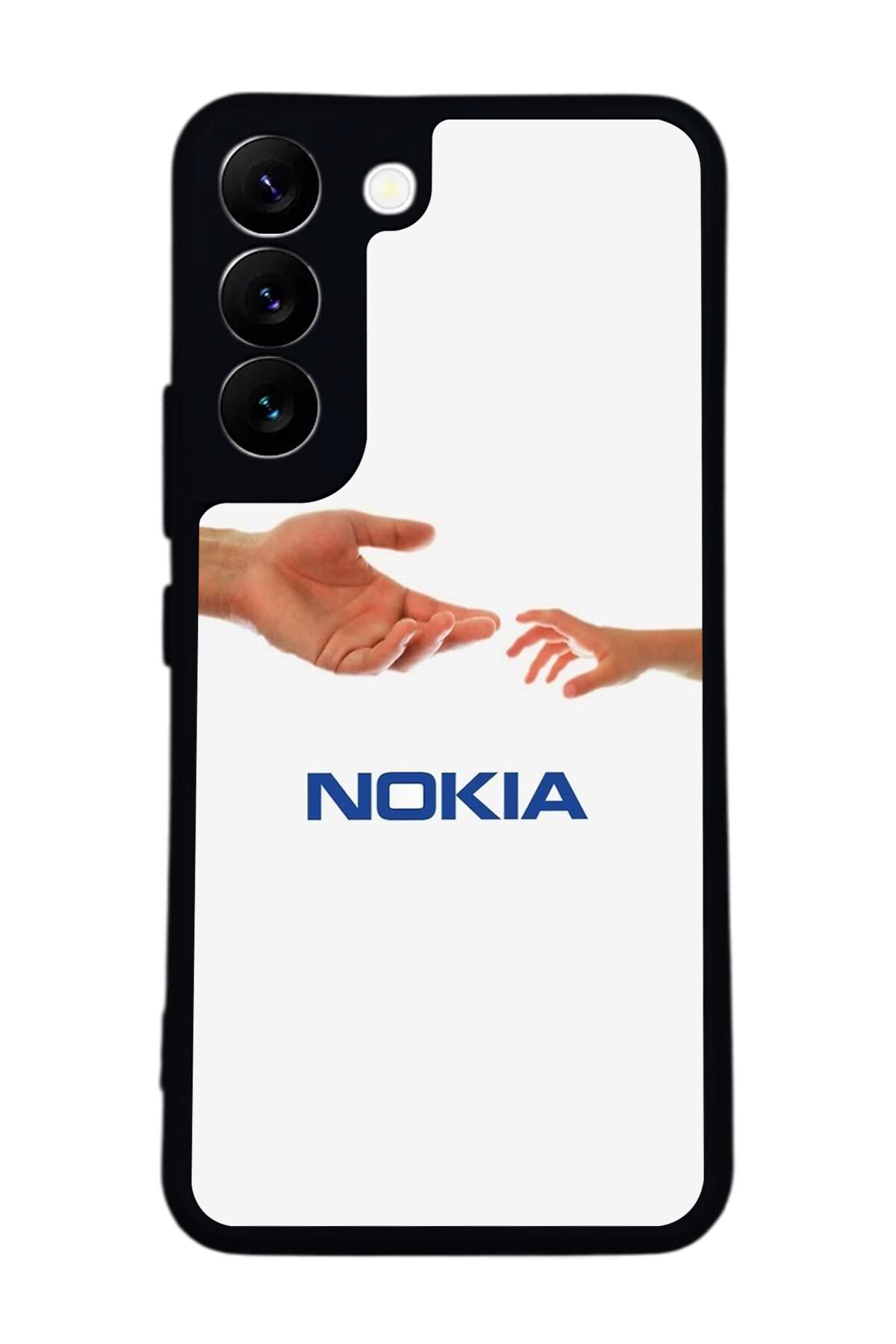 Samsung Galaxy S22 Uyumlu Nokia Tasarımlı Glossy Premium Kılıf