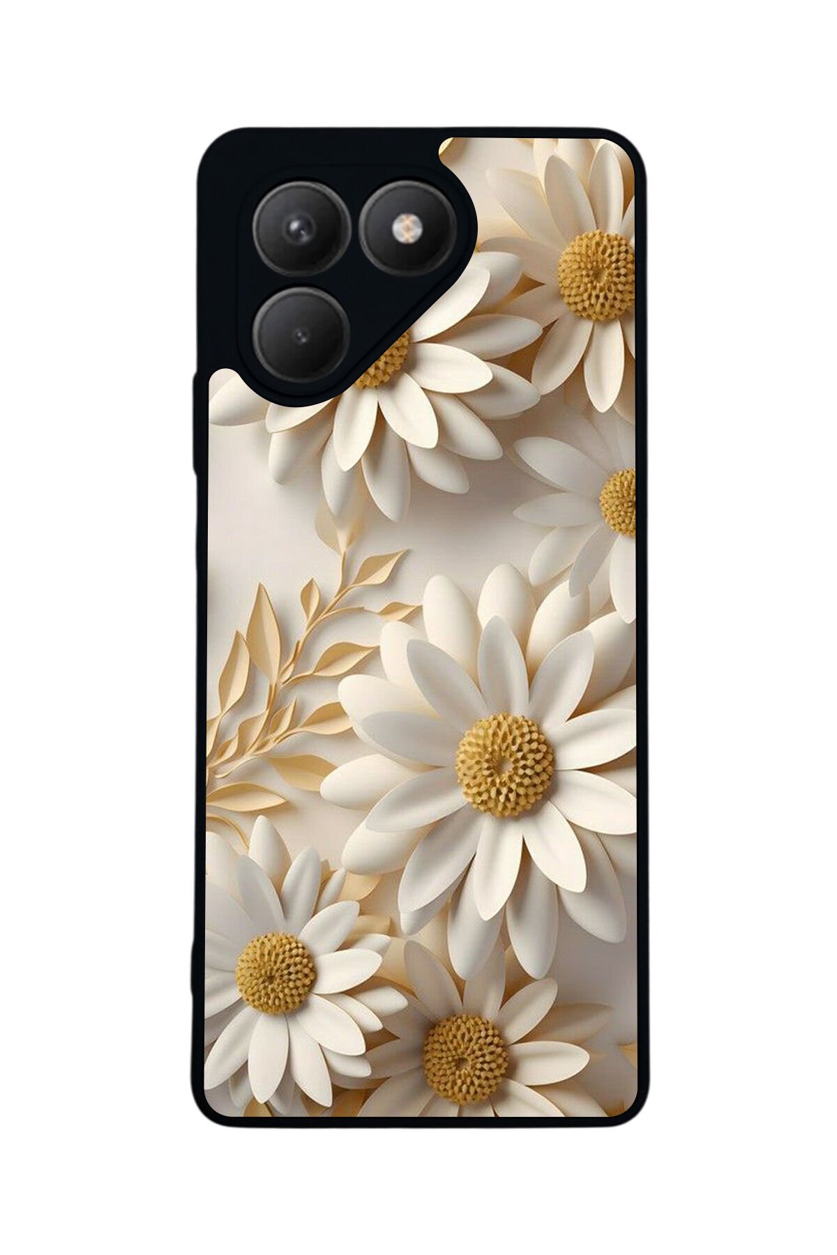 Tecno Pova 7 Mat Uyumlu Siyah Kılıf – Yumuşak Silikon, Koruyucu, Şok Emici Kapak