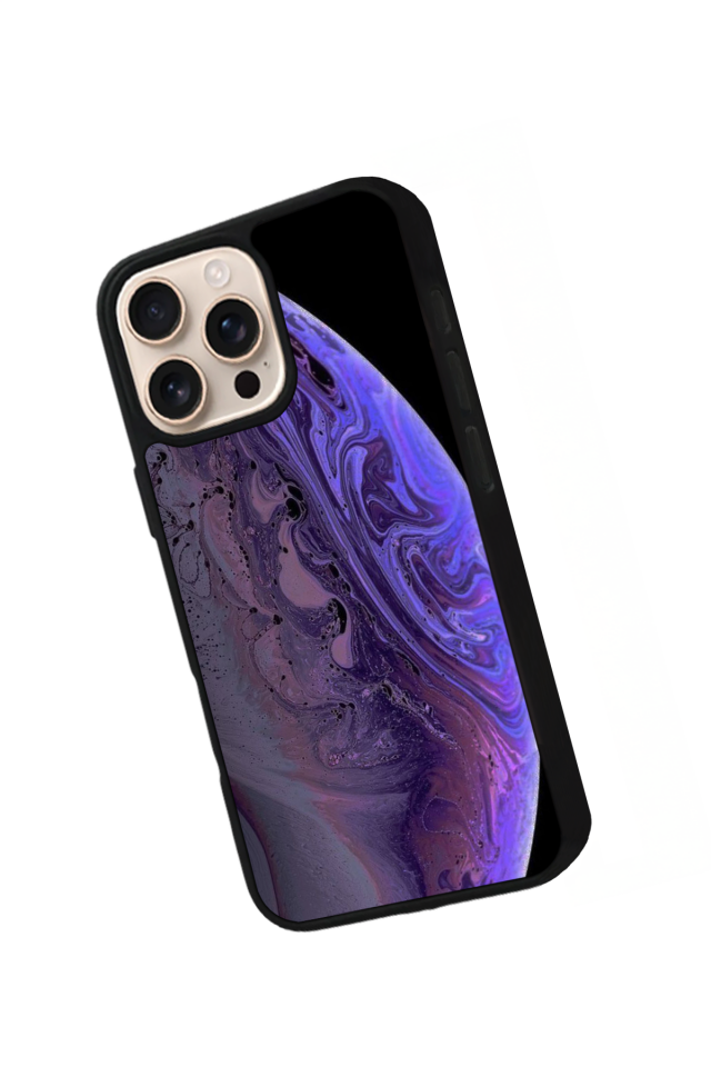 iPhone 14 Pro Uyumlu Ay Tasarımlı Glossy Premium Kılıf