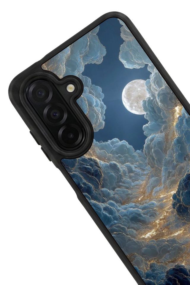 Samsung Galaxy A26 Uyumlu Ay Tasarımlı Glossy Premium Kılıf